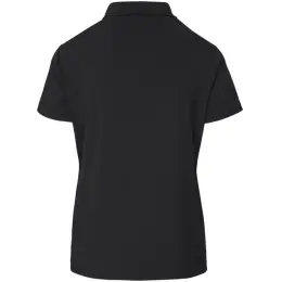 Ladies Prima Stretch Golf Shirt Black Back